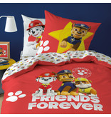 PAW Patrol Trio - Housse de couette - Simple - 140 x 200 cm - Coton