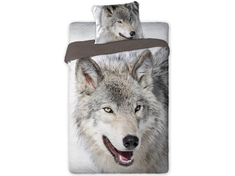 Animal Pictures Wolf - Duvet cover - Single - 140 x 200 cm - Multi