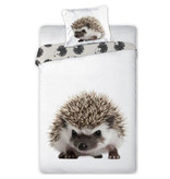 Animal Pictures Hedgehog - Duvet cover - Single - 140 x 200 cm - Multi