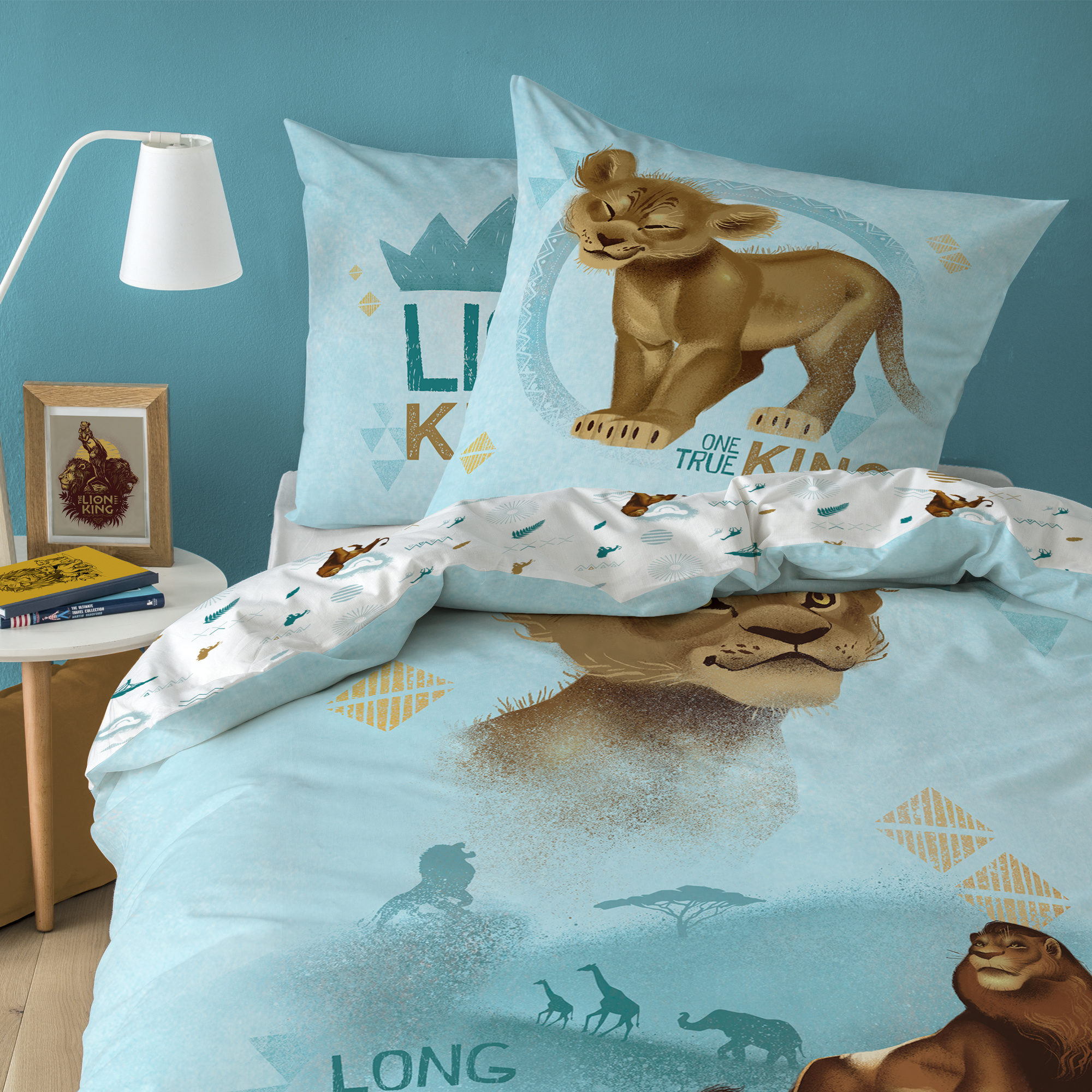 Lion King Duvet Cover True 140x200cm 63x63cm Simbashop Nl