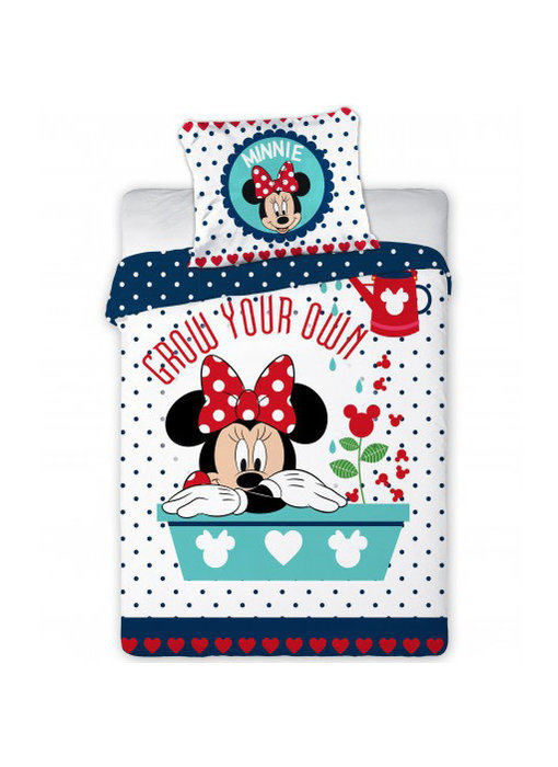 Disney Minnie Mouse BABY Bettbezug züchten Sie Ihre eigene 100x135cm + 40x60cm 100% Baumwolle