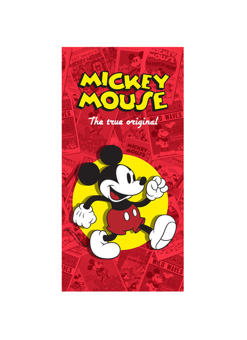 Disney Mickey Mouse Strandlaken The True Original 75 x 150 cm