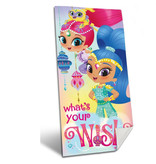 Shimmer And Shine What's your wish? - Beach towel - 70 x 140 cm - Multi