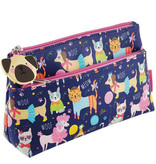 Floss & Rock Animaux domestiques - Trousse de toilette - 22 cm - Bleu