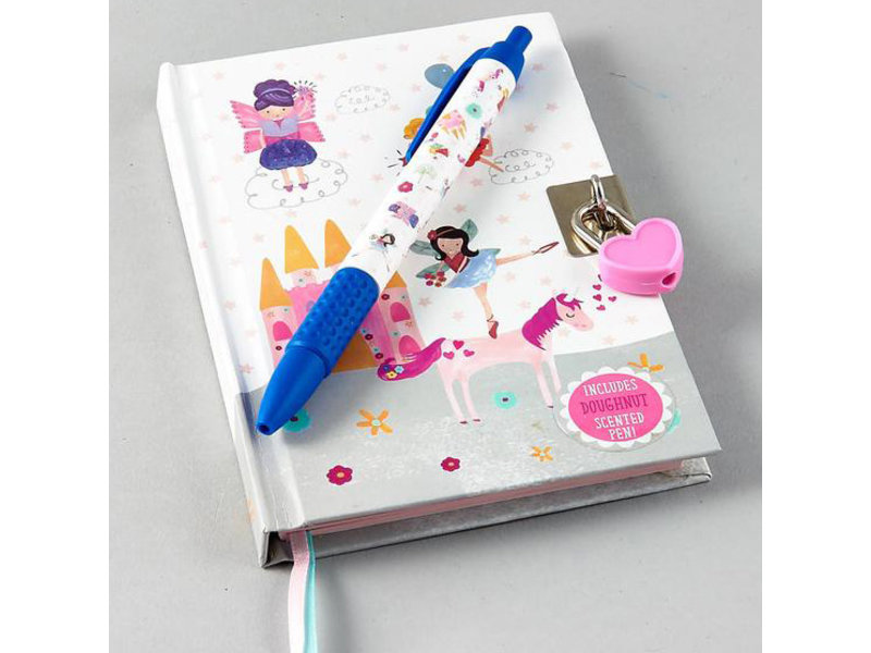 Floss & Rock Unicorn - diary with scent pen - Multi