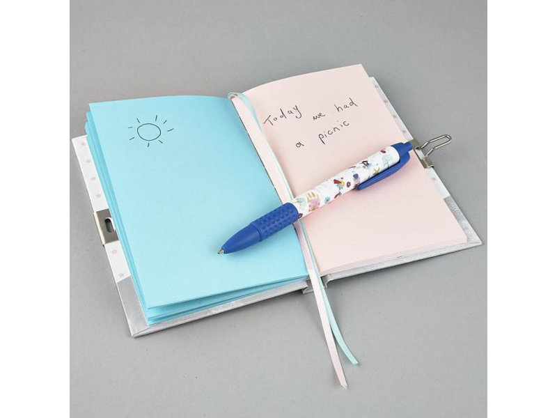 Floss & Rock Unicorn - diary with scent pen - Multi