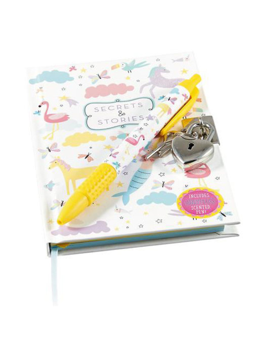 Floss & Rock Diary of Mermaid including lock and scent pen