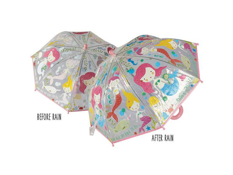 Floss & Rock Mermaid - magic color changing umbrella - Multi