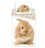 Animal Pictures Lapin - Housse de couette - Seul - 140 x 200 cm - Multi