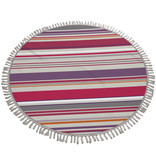 Matt & Rose - Serviette de plage - Rond - 150 cm - Multi