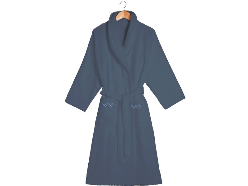 Matt & Rose - Bathrobe - X-Large - Blue