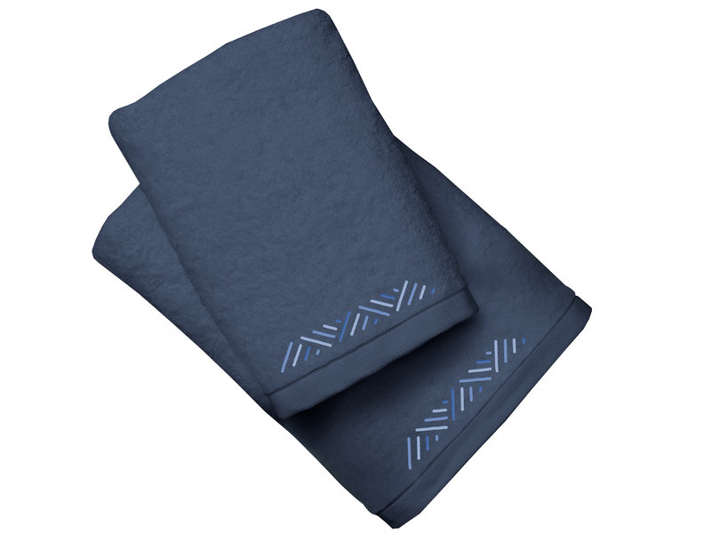 Matt & Rose - Towel - 50 x 100 cm - Blue