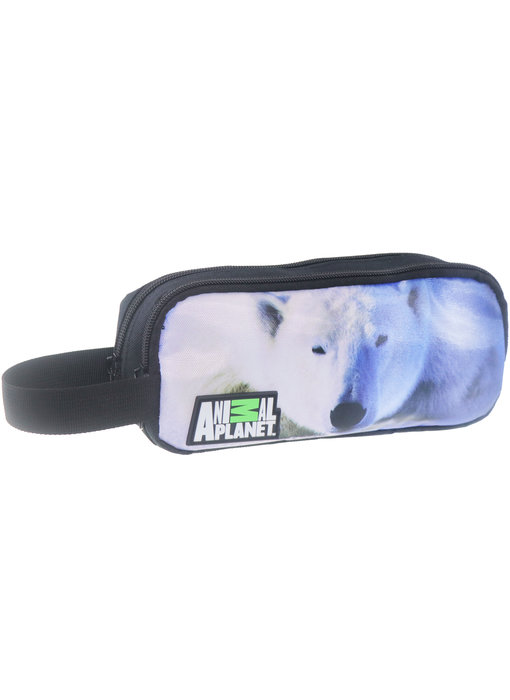 Animal Planet Polar bear pencil case 22 x 10 x 7 cm