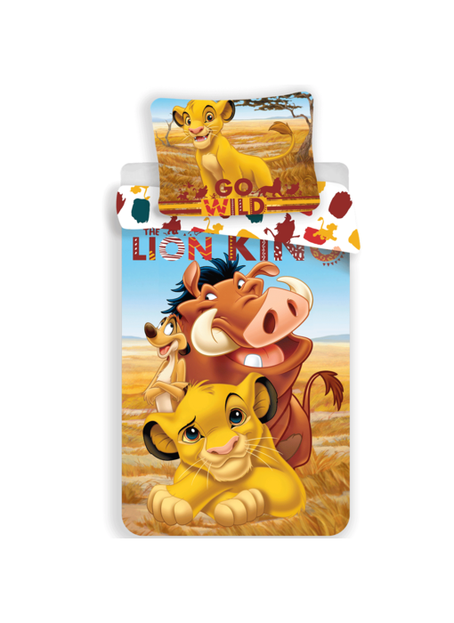 Disney The Lion King Duvet cover Go Wild 140x200 + 70x90cm