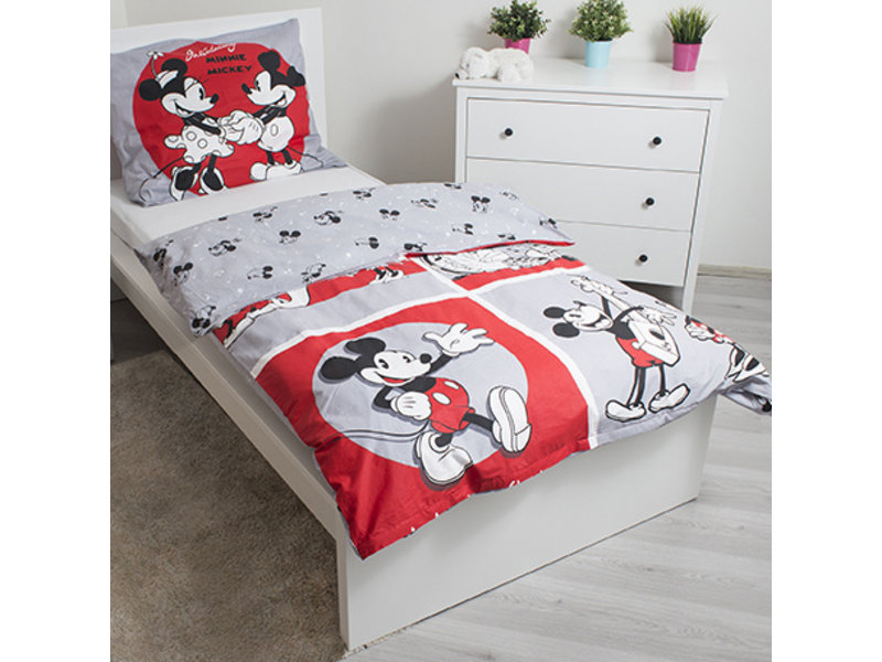 Disney Minnie Mouse Dekbedovertrek 140x200 70x90cm Simbashop Nl