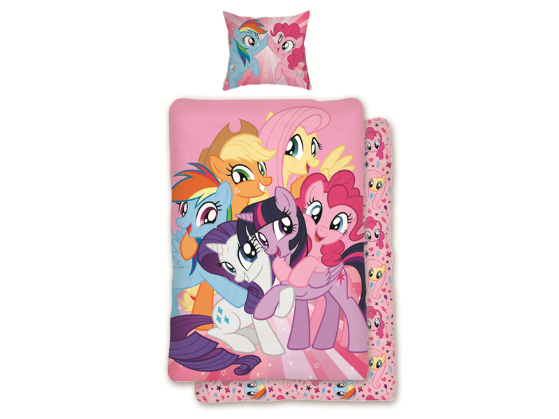 Friends Duvet Cover Single 140 X 200 Cm Pink