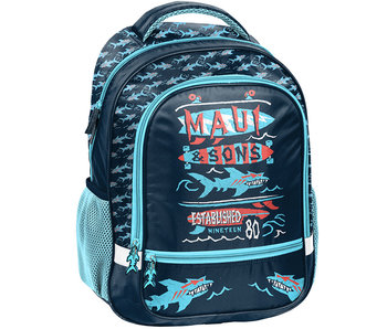 Maui & Sons Backpack Shark 43 x 30 cm