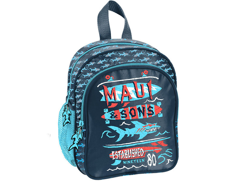 Maui & Sons Haai - Peuter Rugzak - 25 cm - Multi