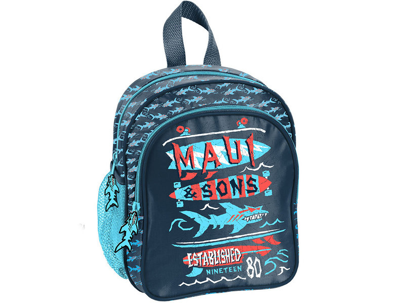 Maui and Sons Red & Blue Shark Backpack, Best Price and Reviews