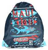 Maui & Sons Haai - Gymbag - 38 x 34 cm - Multi