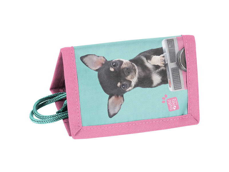 Studio Pets Chihuahua Camera - Portemonnee - 12 x 8,5 cm - Multi