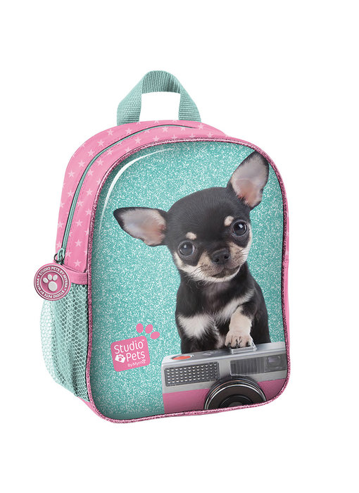 Studio Pets Sac à dos pour enfant en bas âge Chihuahua avec caméra 28 cm