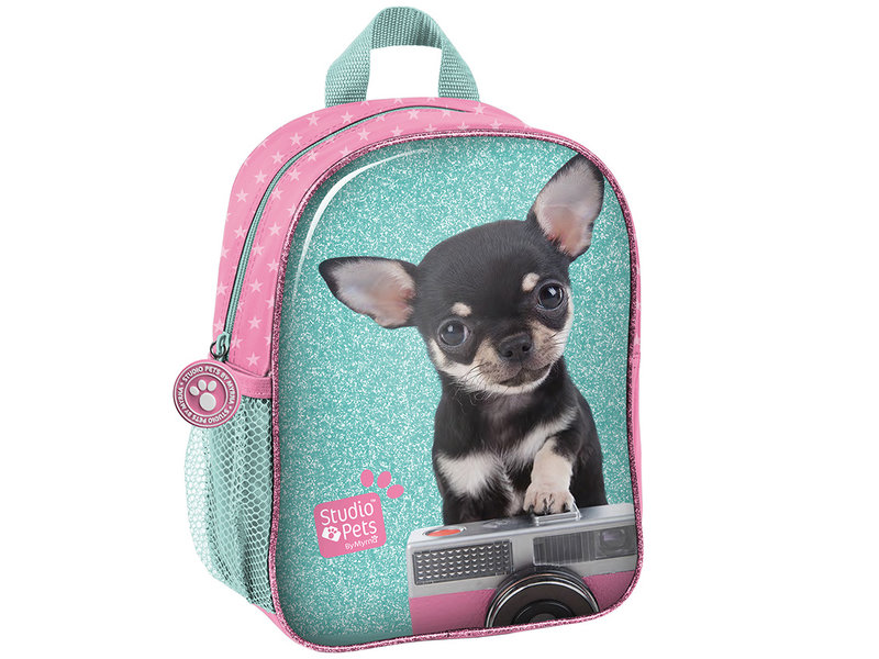 Studio Pets Chihuahua Camera - Peuter Rugzak - 28 cm - Multi