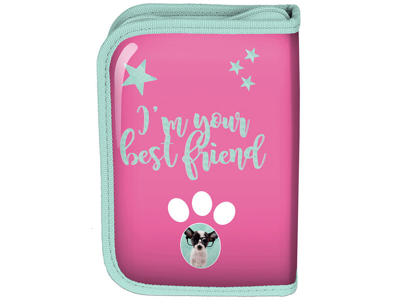 Studio Pets Chihuahua - Pochette Remplie - 19,5 cm - Rose
