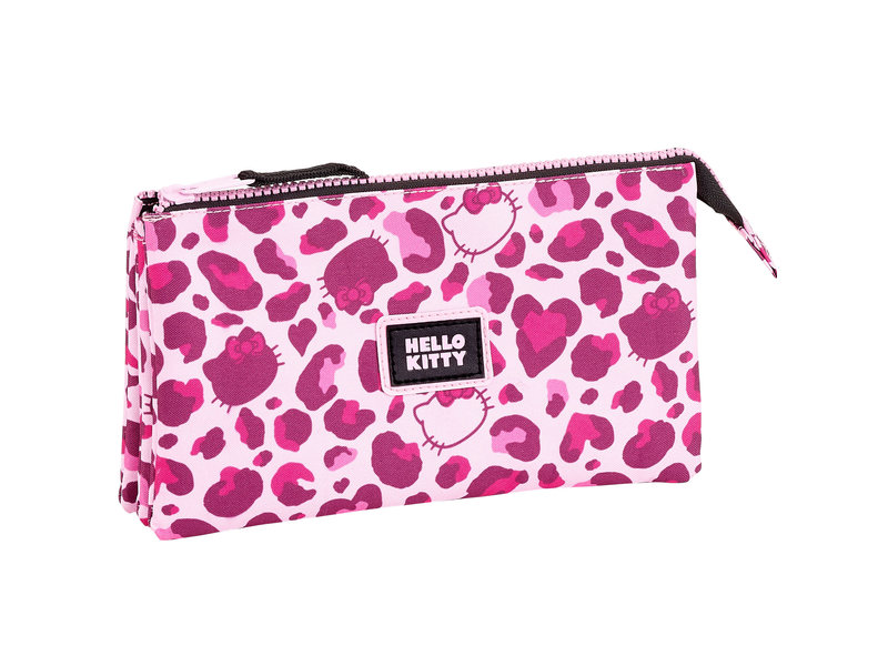 hello kitty leopard purse