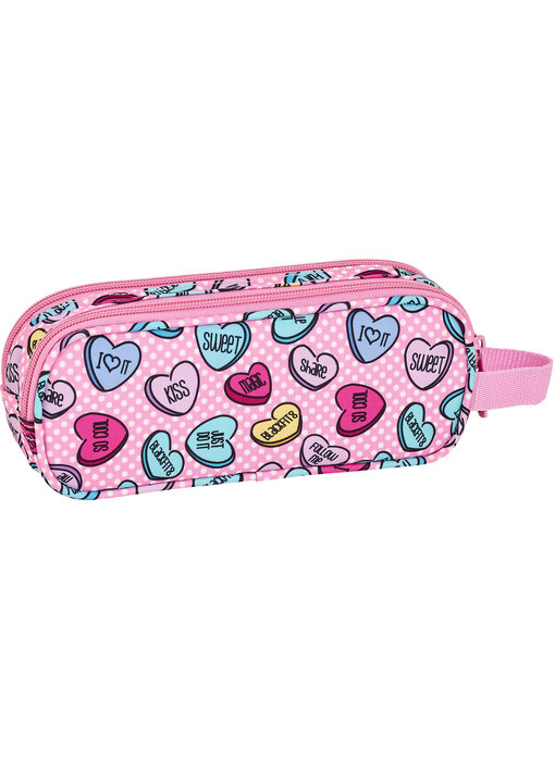 BlackFit8 Sweet heart etui 21 x 8 cm