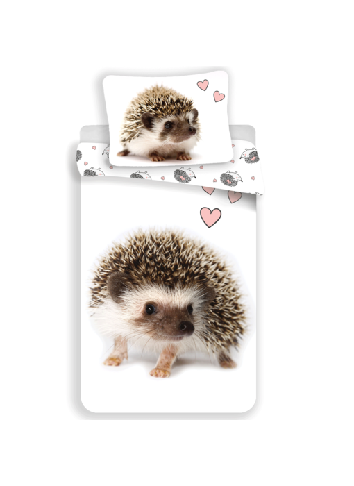 Animal Pictures Duvet cover Hedgehog 140x200 cm