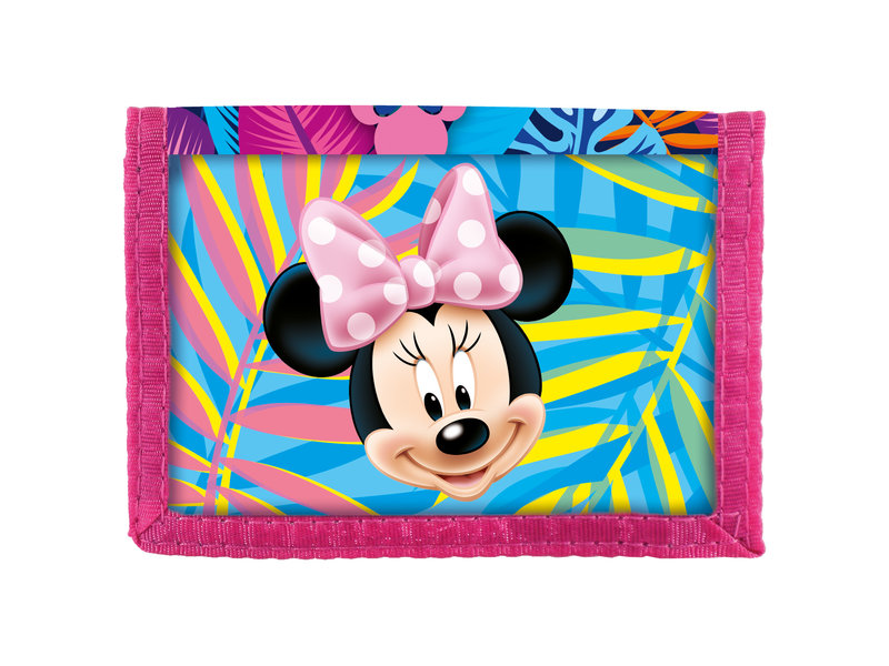 Disney Minnie Mouse Frühlingspalmen - Geldbörse - 12,5 x 8,5 cm - Multi