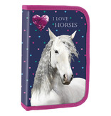 Animal Pictures Empty Etui I Love Horses - 20 x 13 x 4 cm - Polyester