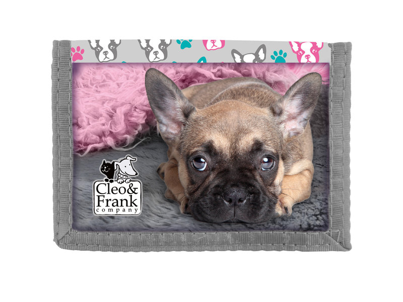 Cleo & Frank Dogs - Portefeuille - 12,5 x 8,5 cm - Multi