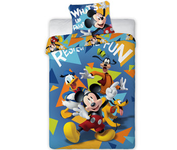 Disney Mickey Mouse Duvet Cover Hey 140x200cm 70x90cm Simbashop Nl