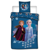 Disney Frozen - Bettbezug - Einzel - 140 x 200 cm - Blau