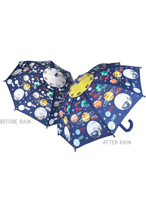 Floss & Rock Parapluie à couleurs changeantes Planètes