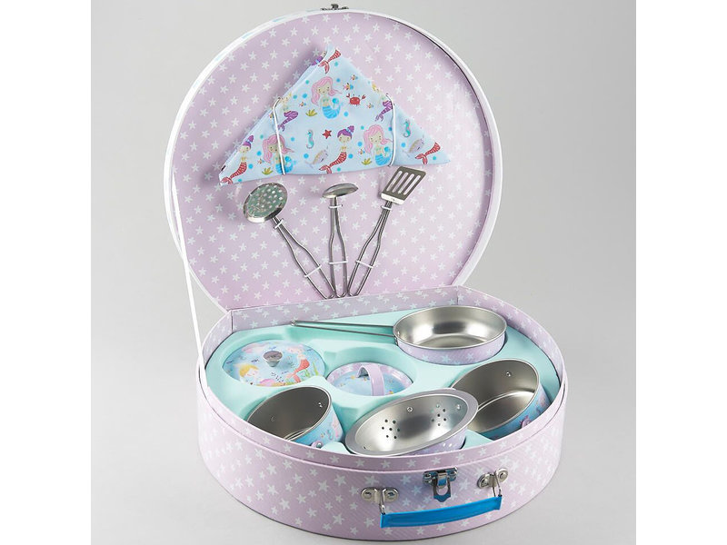 Floss & Rock Mermaid - Set de cuisine - 10 pièces - Multi