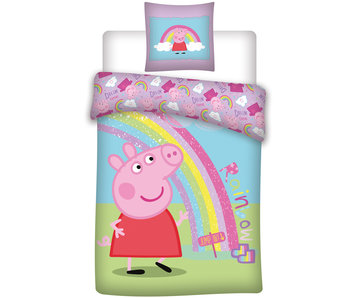 Peppa Pig Duvet Cover Cotton 140x200 Cm Simbashop Nl