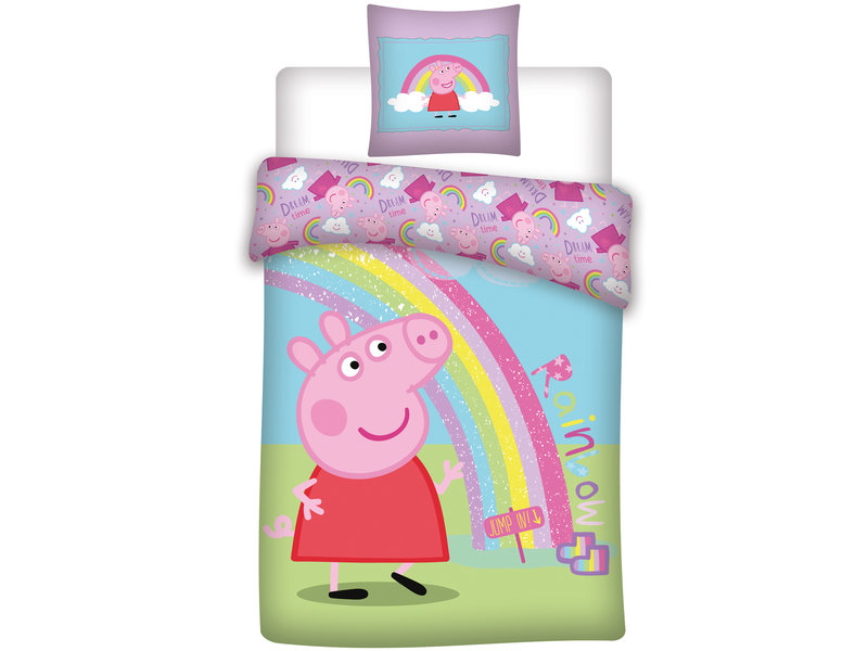 Peppa Pig Duvet Cover Polyester 140x200 Cm Simbashop Nl