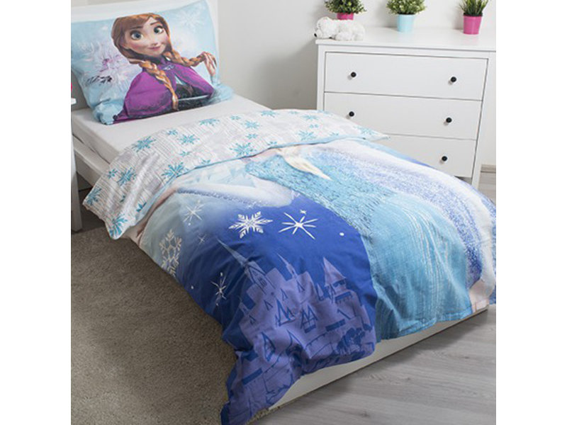 Disney Frozen Glow In The Dark Duvet Cover 140x200 70x90cm