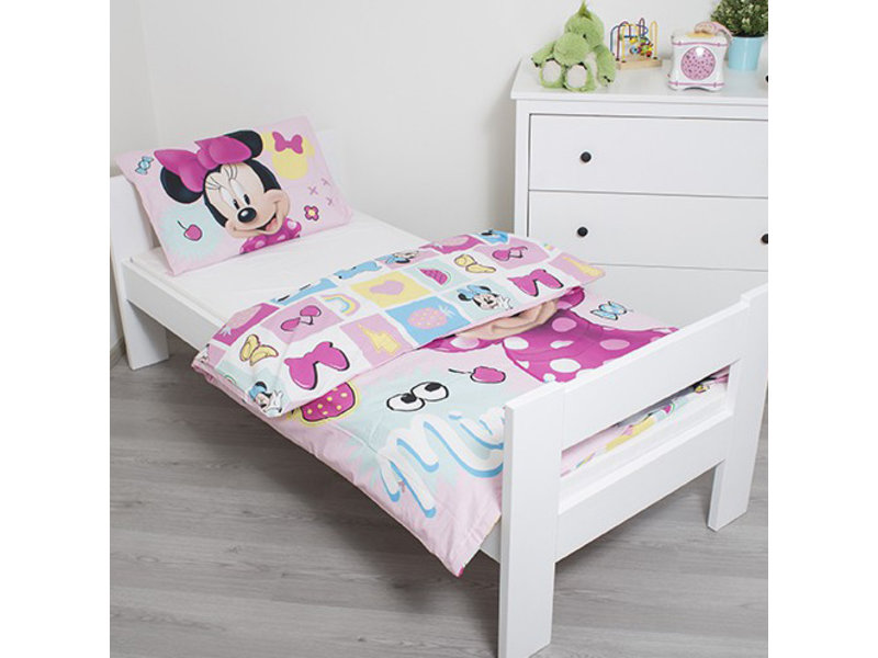 Disney Minnie Mouse Sweet - Baby Dekbedovertrek - 100 x 135 cm - Multi