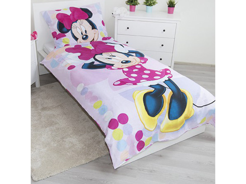 Disney Minnie Mouse Duvet Cover Pink 140x200cm 70x90cm