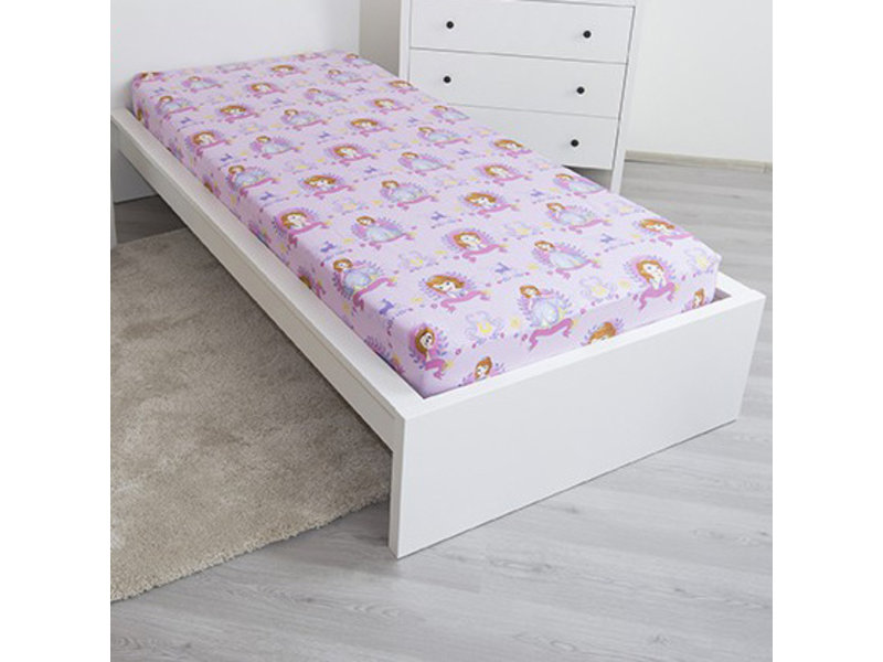 Disney Sofia The First Magic Fitted Sheet - Single - 90x200 cm - Multi