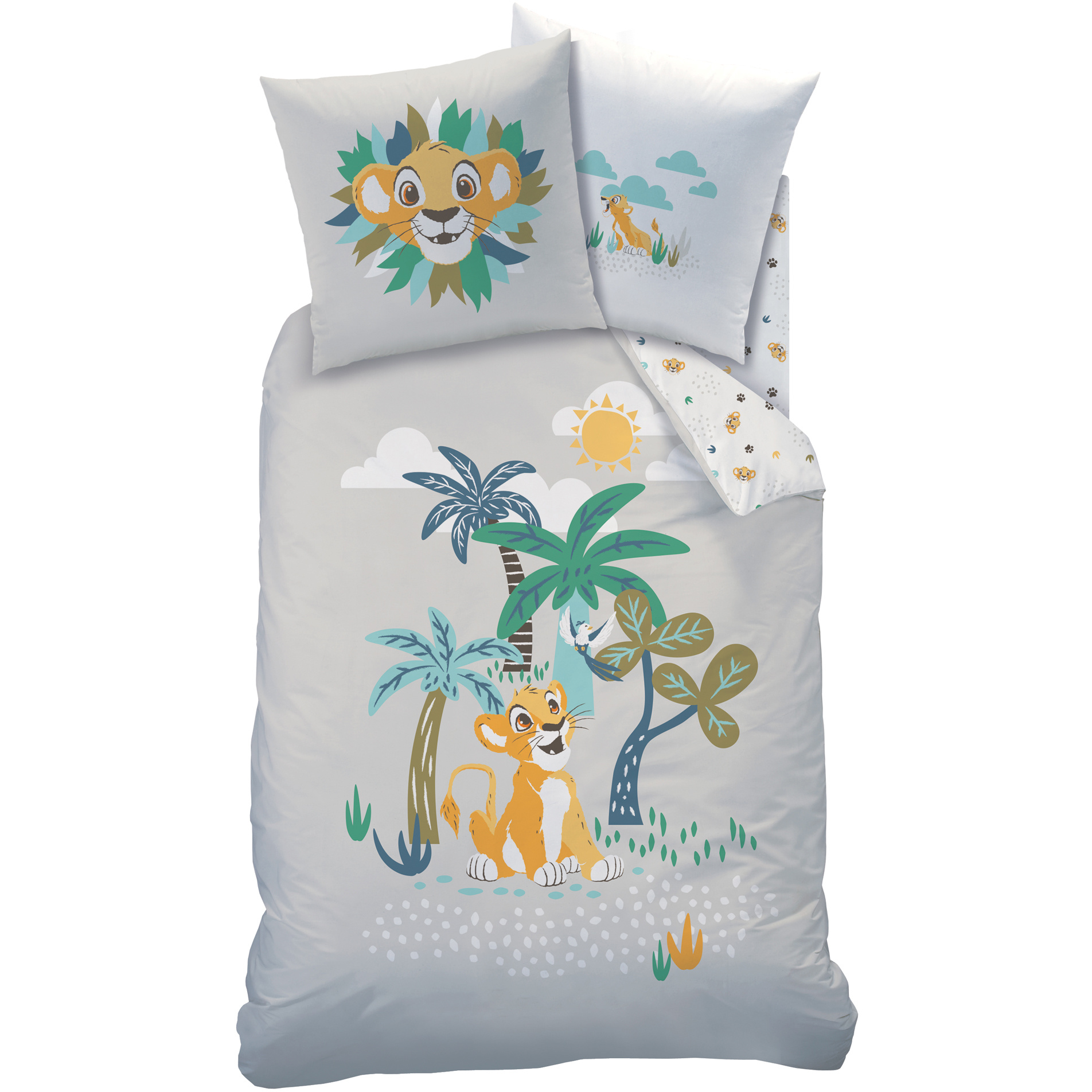 The Lion King Savana Duvet Cover 140x200cm 63x63 Simbashop Nl