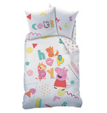 Peppa Pig Memphis Bettbezug - Single - 140 x 200 cm - Multi