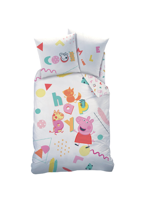 Peppa Pig Housse de couette Memphis 140 x 200 cm