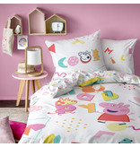 Peppa Pig Memphis Housse de couette - Simple - 140 x 200 cm - Multi