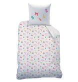 Peppa Pig Memphis Housse de couette - Simple - 140 x 200 cm - Multi