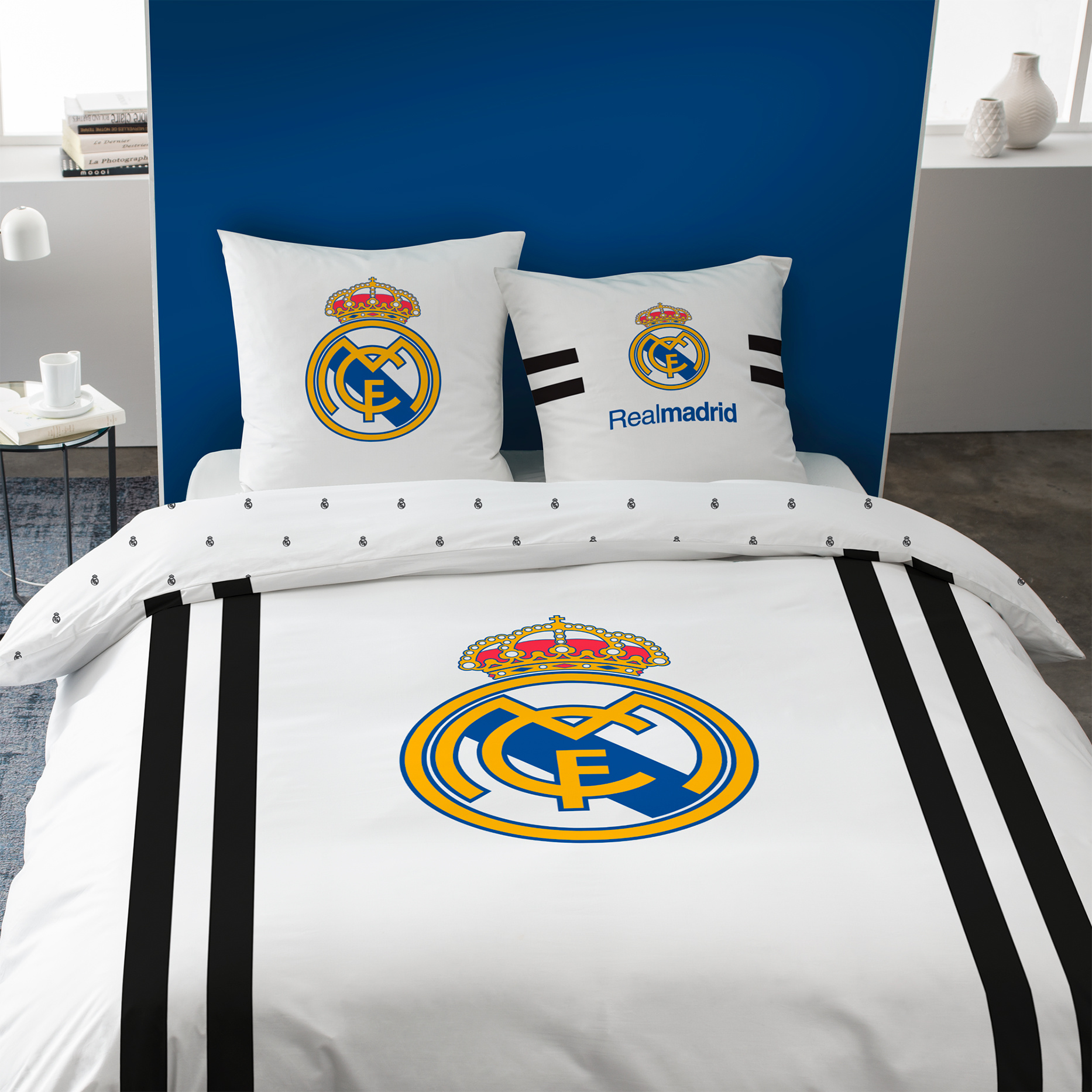 Real Madrid Duvet Cover Maillot 240x220cm 63x63 2pcs